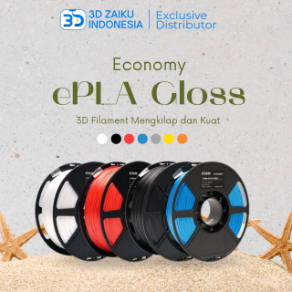 eSUN ePLA Gloss Economy 3D Filament Mengkilap dan Kuat